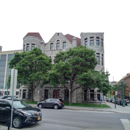 Syracuse City Hall, rear view