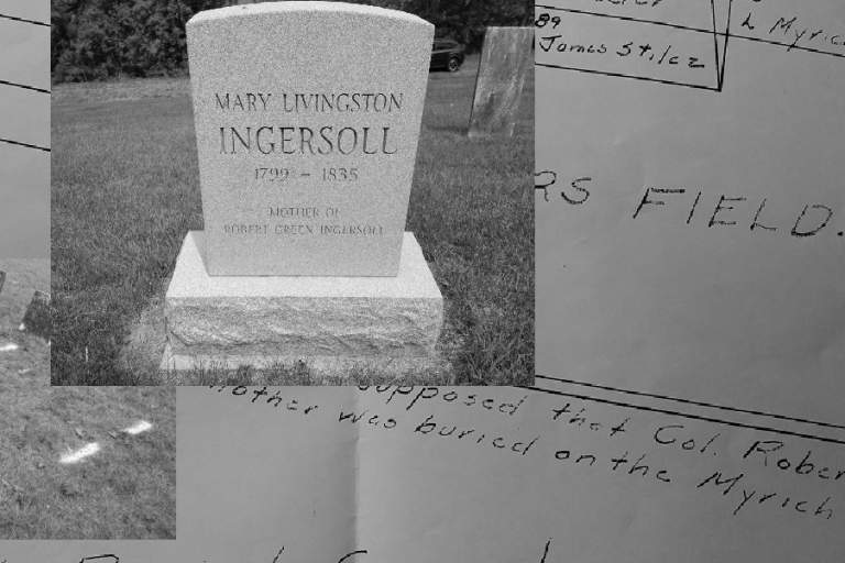 Mary Livingston Ingersoll Grave Site