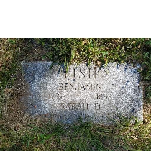Grave of Benjamin and Sarah Fish