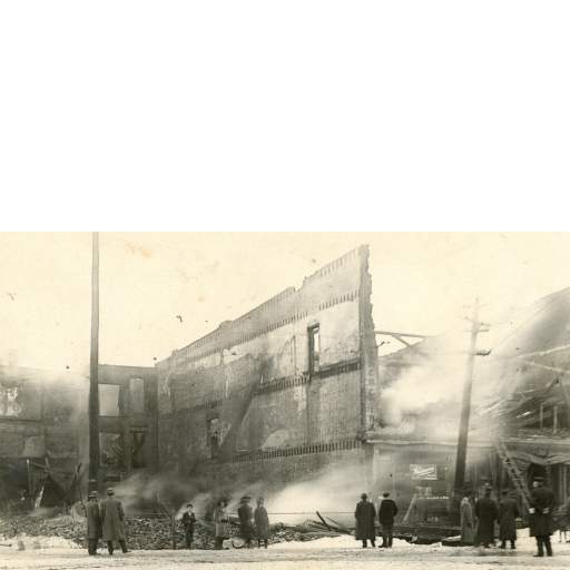 1913 Fire Aftermath