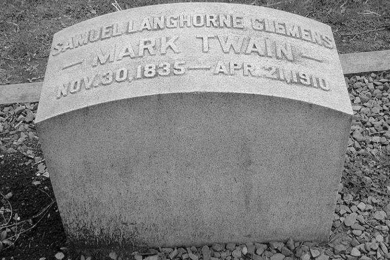Mark Twain's Grave Site